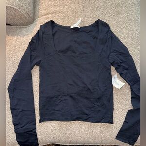 Altar’d State Black Crop Top